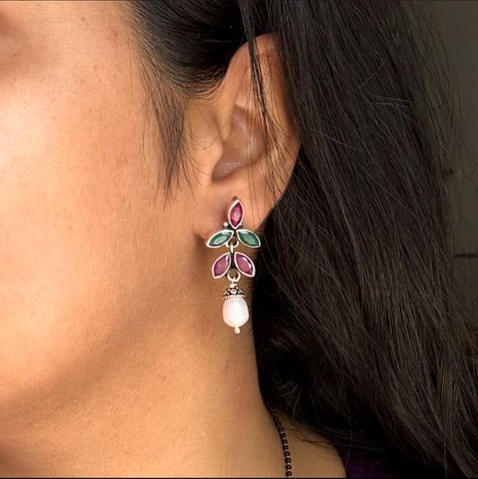 Colourfull Drop Earring-AS3228