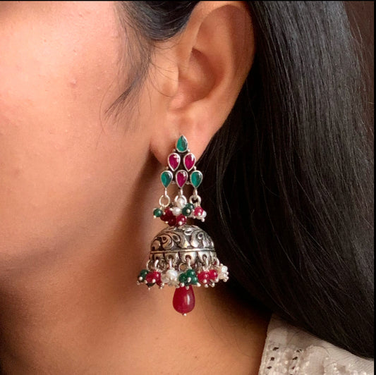 Rangmahal Jhumka -AS2445